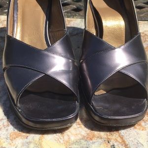 Joan & David leather